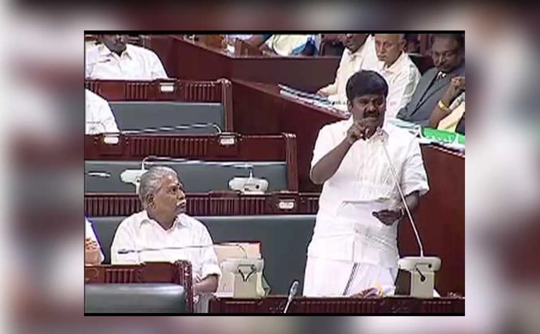 TN ASSEMBLY MINISTER VIJAYA BASKAR SPEECH 